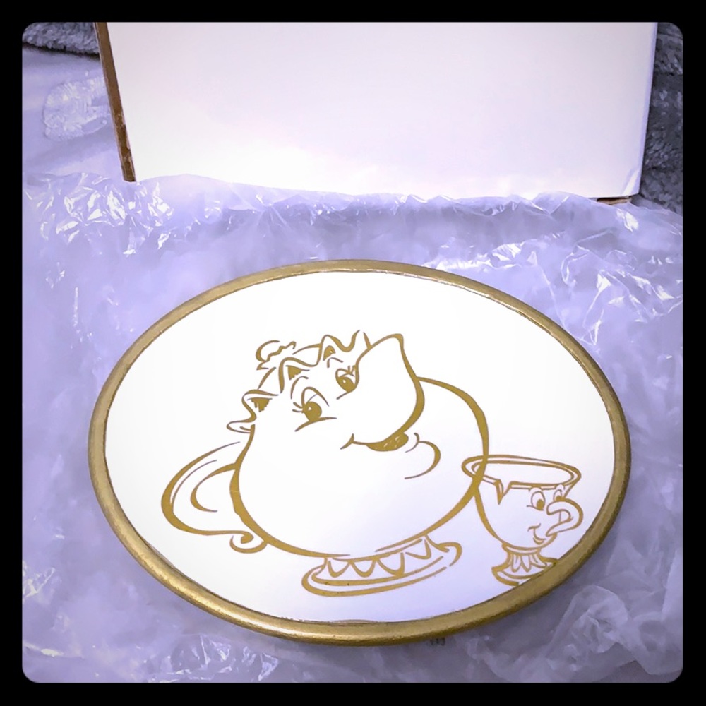 Beauty and the beast soap dish